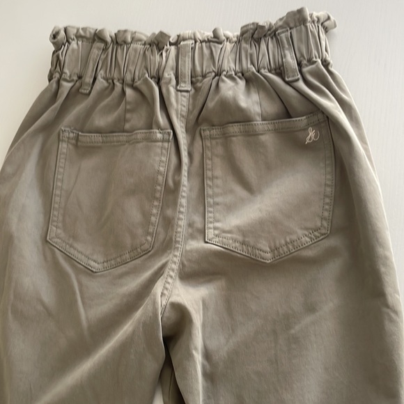 NWOT Sam Edelman, the commander, light green, high, waisted, pants size 25 - Picture 5 of 7